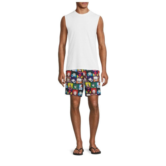 My Hero Acadenia Men's Swim Boardshorts - Picture 3 of 10